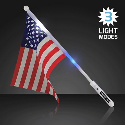 Light Up American Flags - PRINTED