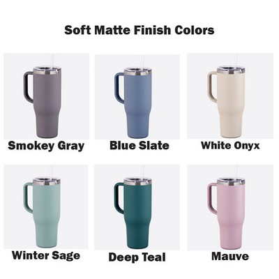 40 Oz Quencher Tumbler.